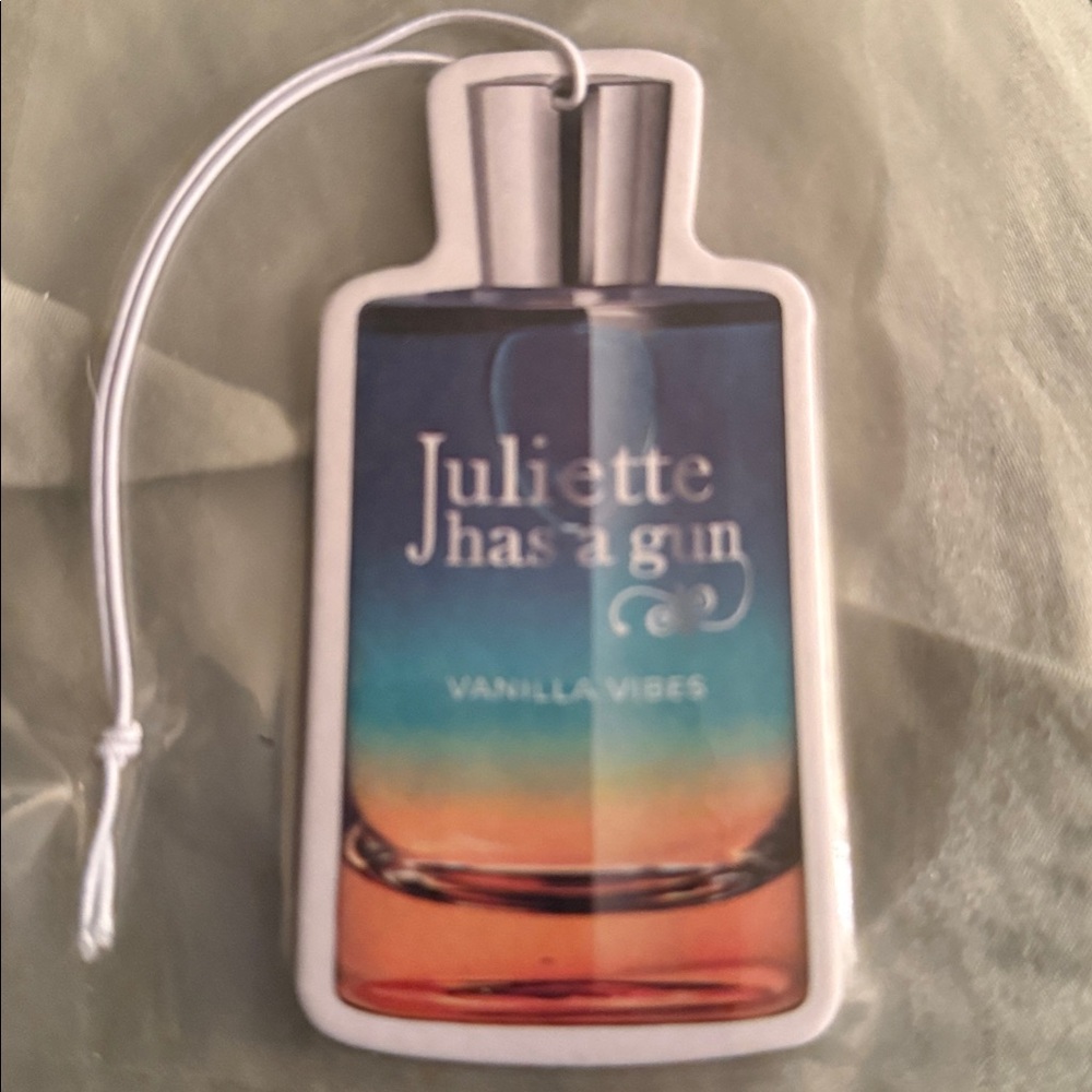 Juliette has a Gun vanilla vibes freshiner freshie